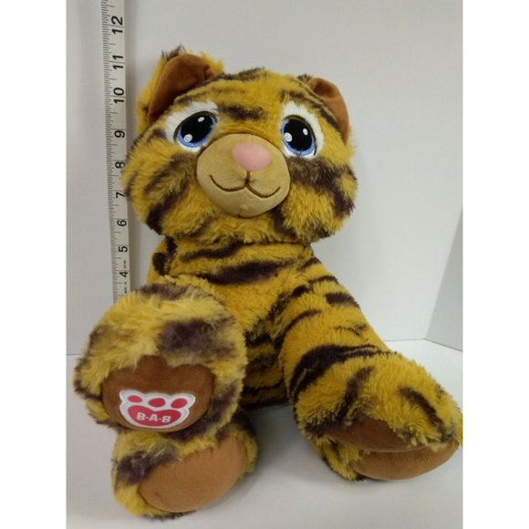 Build a Bear Workshop BAB 15" Tiger Lion Cub 2016 Retired Plush Stuffed Toy - Picture 8 of 9